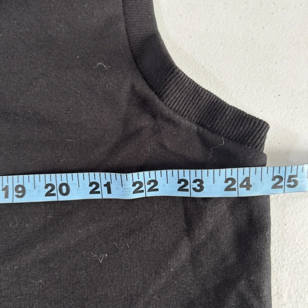 Noize Black Sleeveless Hoodie - Picture 7 of 10